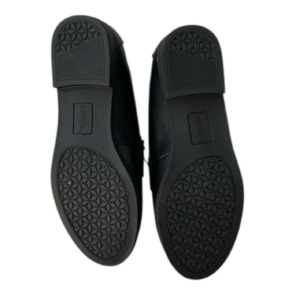 ♥️Kensie ♥️Ladies Black Loafers Size 6 1/2